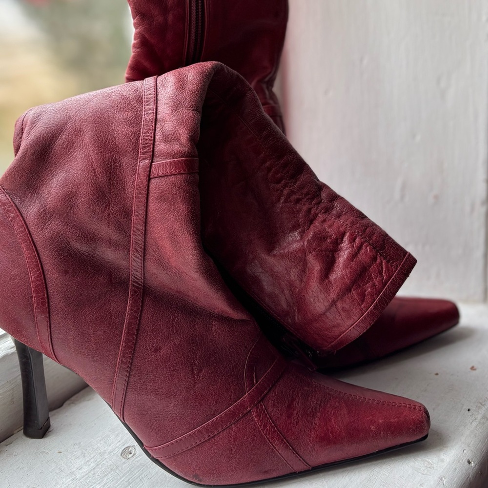 VINTAGE - RSVP Genuine Leather Boots